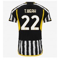 Moški Nogometni dresi Juventus Timothy Weah #22 Domači 2023-24 Kratek Rokav